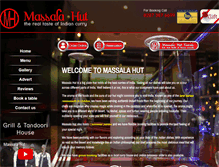 Tablet Screenshot of massalahut.co.uk
